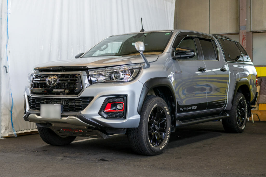 経年車 1工程研磨ガラスコーティング【測色計で研磨技術を数値化】